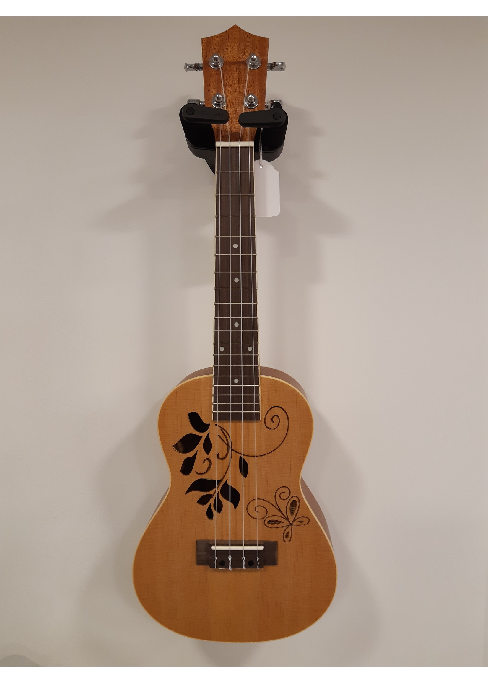 CLX Clx Concert Ukulele Leaves 23 SPR