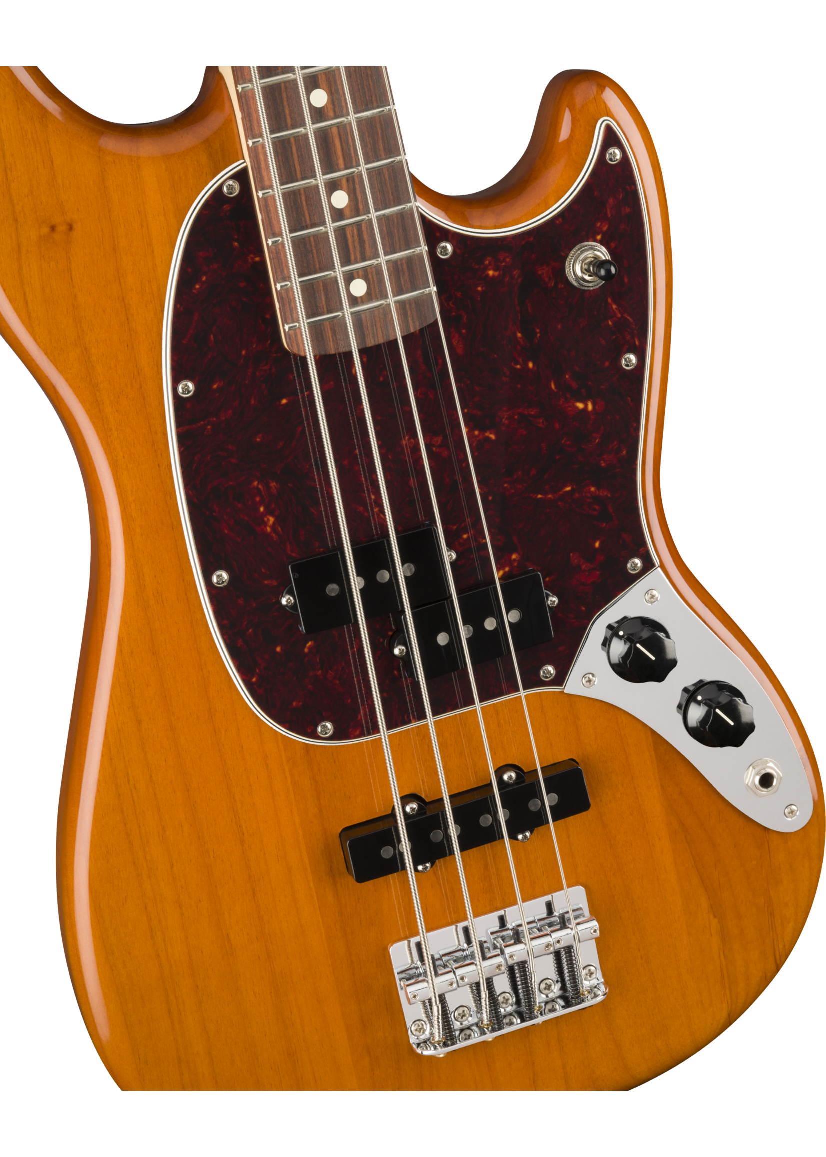 Fender Fender Mustang Bass PJ Aged Natural