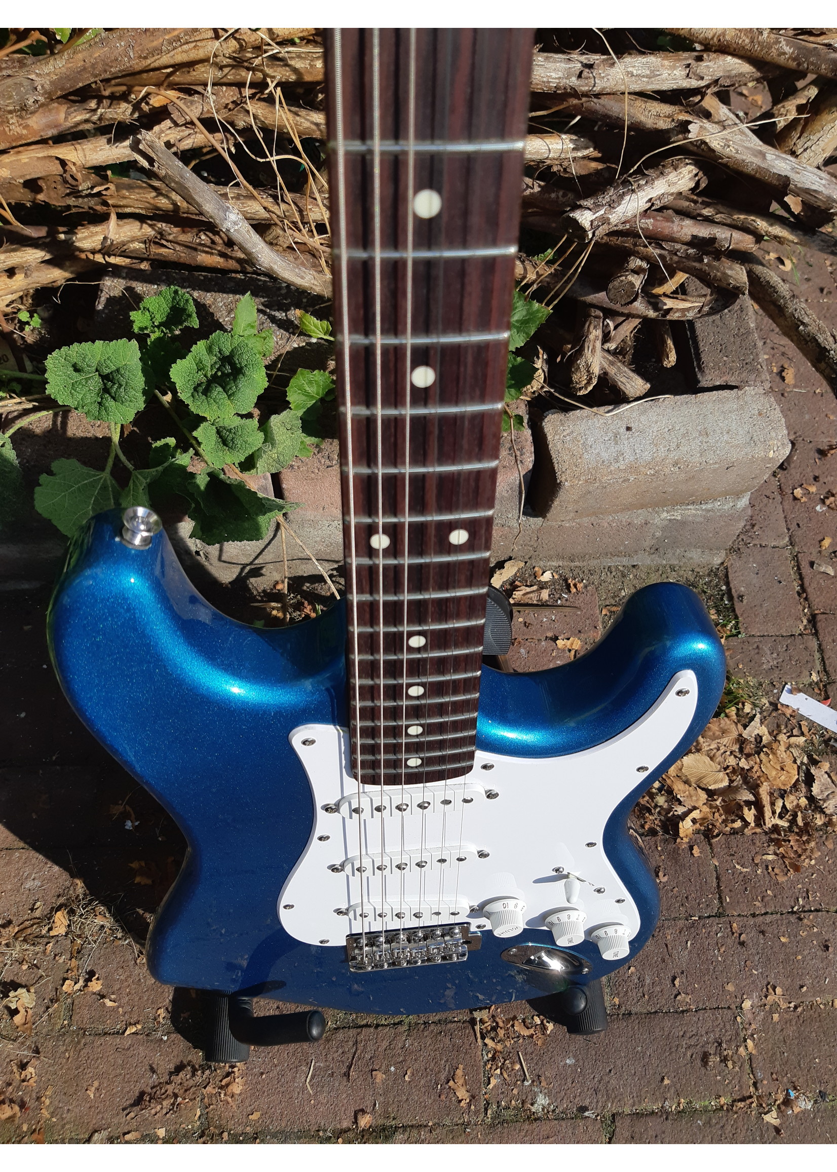 Prinz Guitars Prinz S-Style lake placid blue