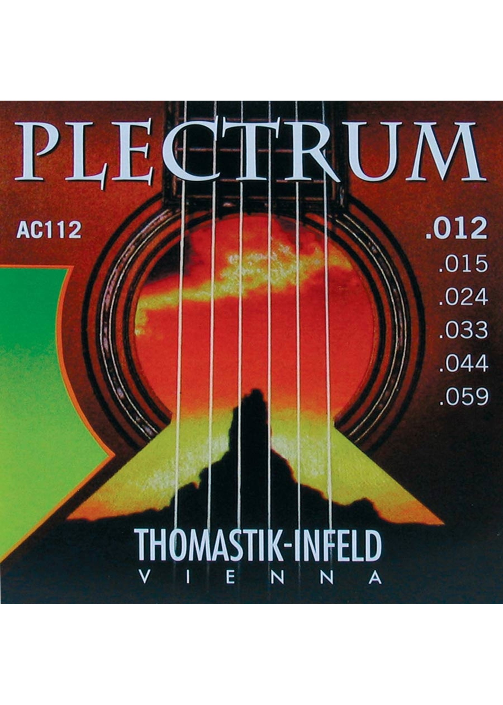 Thomastik Thomastik  Plectrum 012 AC112