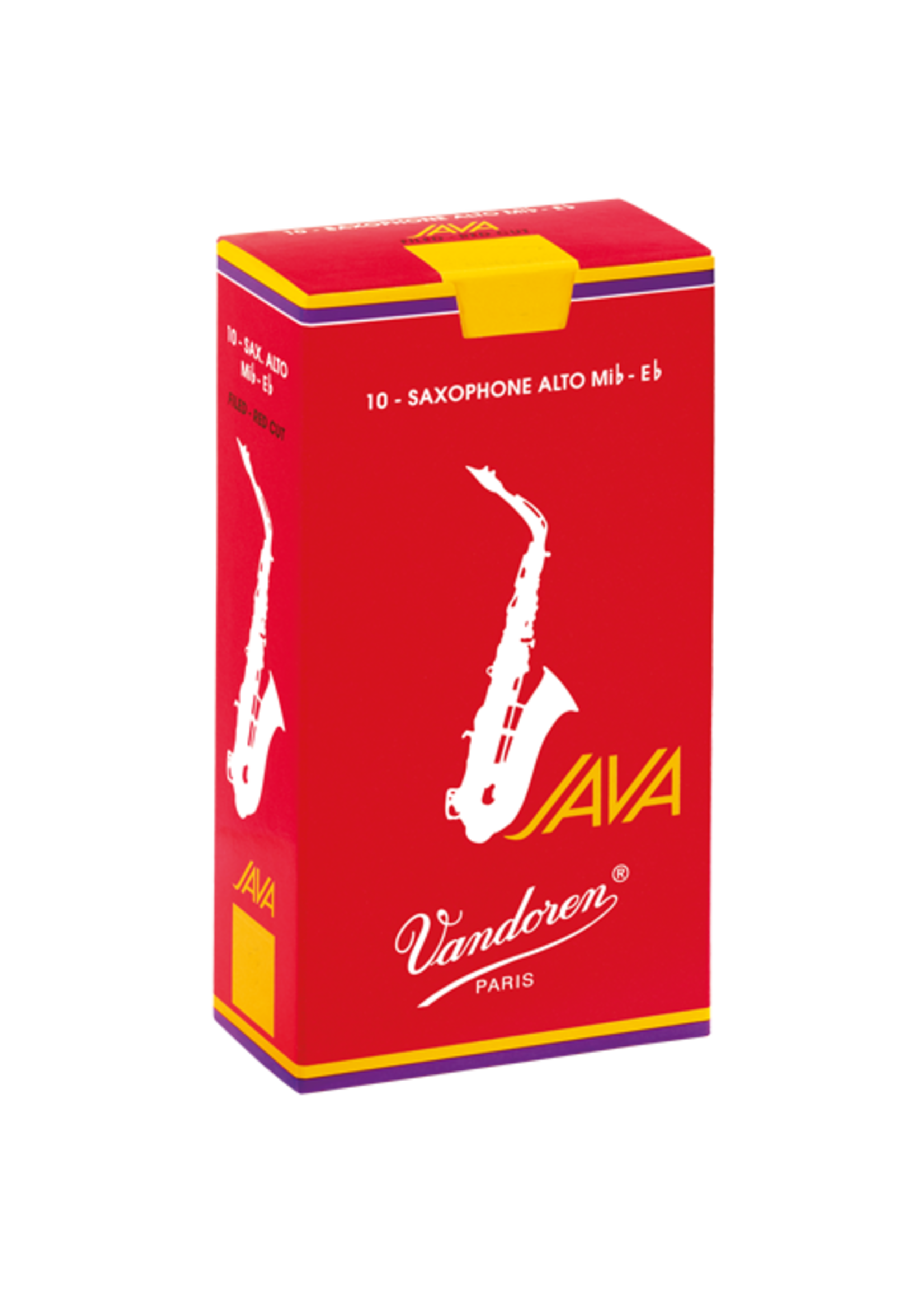 Van Doren Vandoren Java Filed- Red cut Alt Sax rietjes/per stuk