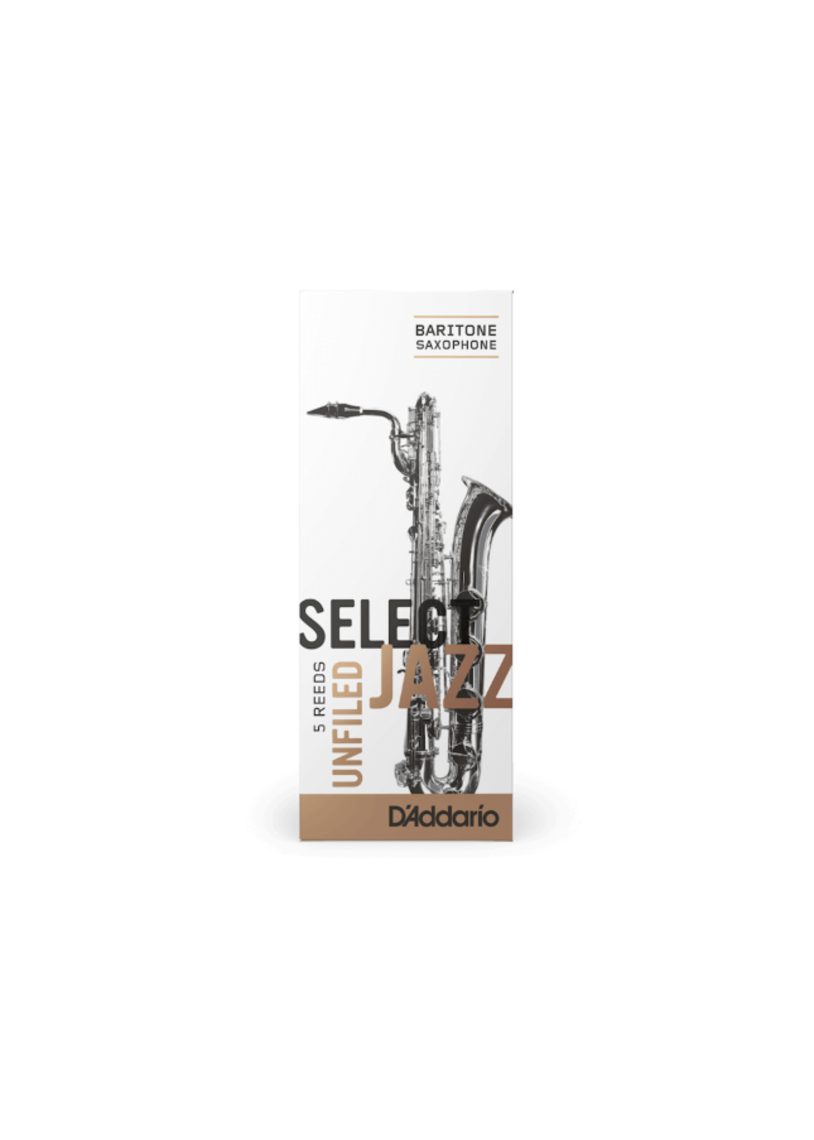 D'Addario D'addario Select Jazz Unfiled Bariton Sax rietjes