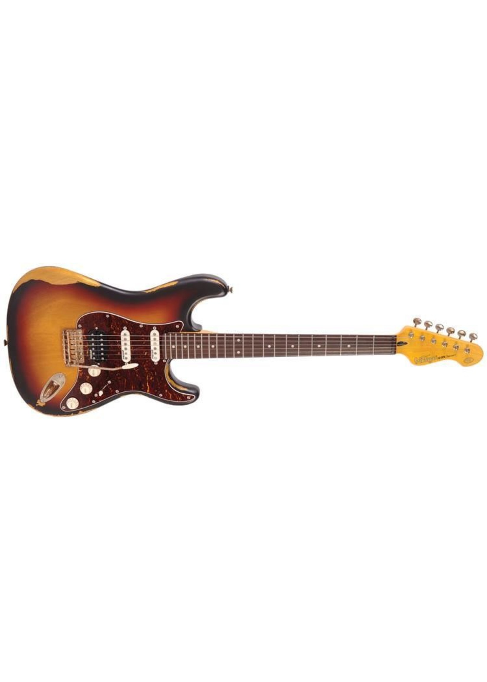 Vintage Vintage V6 Icon HSS Distressed Sunburst