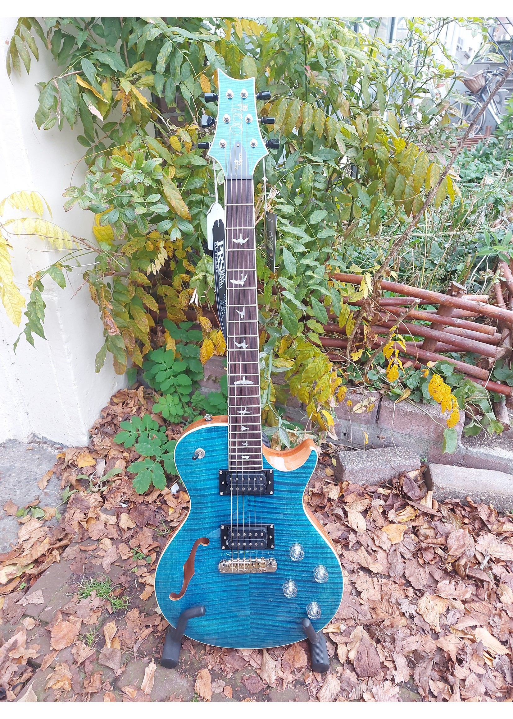 PRS 2021 SE Zach Myers Blue Prinz Guitars Amsterdam