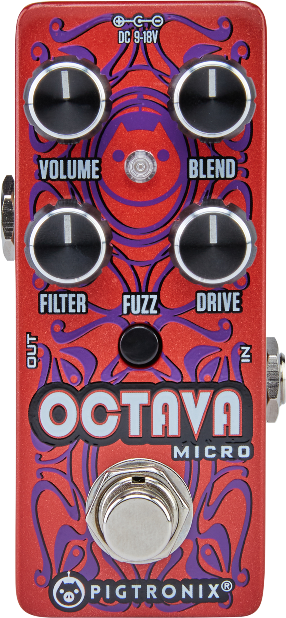 Pigtronix Octava Analog Octave Fuzz Micro - Prinz Guitars Amsterdam