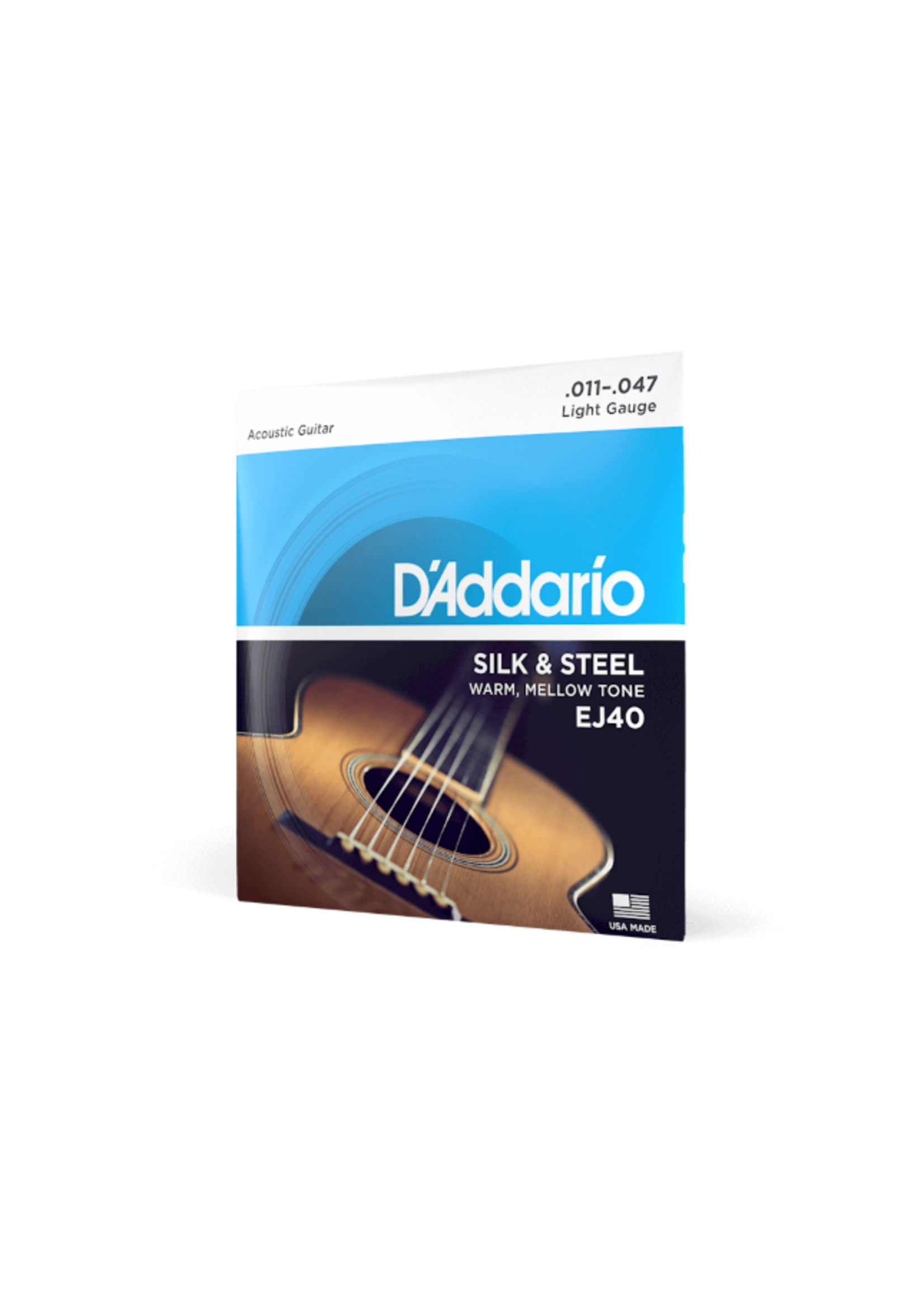 D'Addario D'Addario EJ40 Folk Silk & Steel