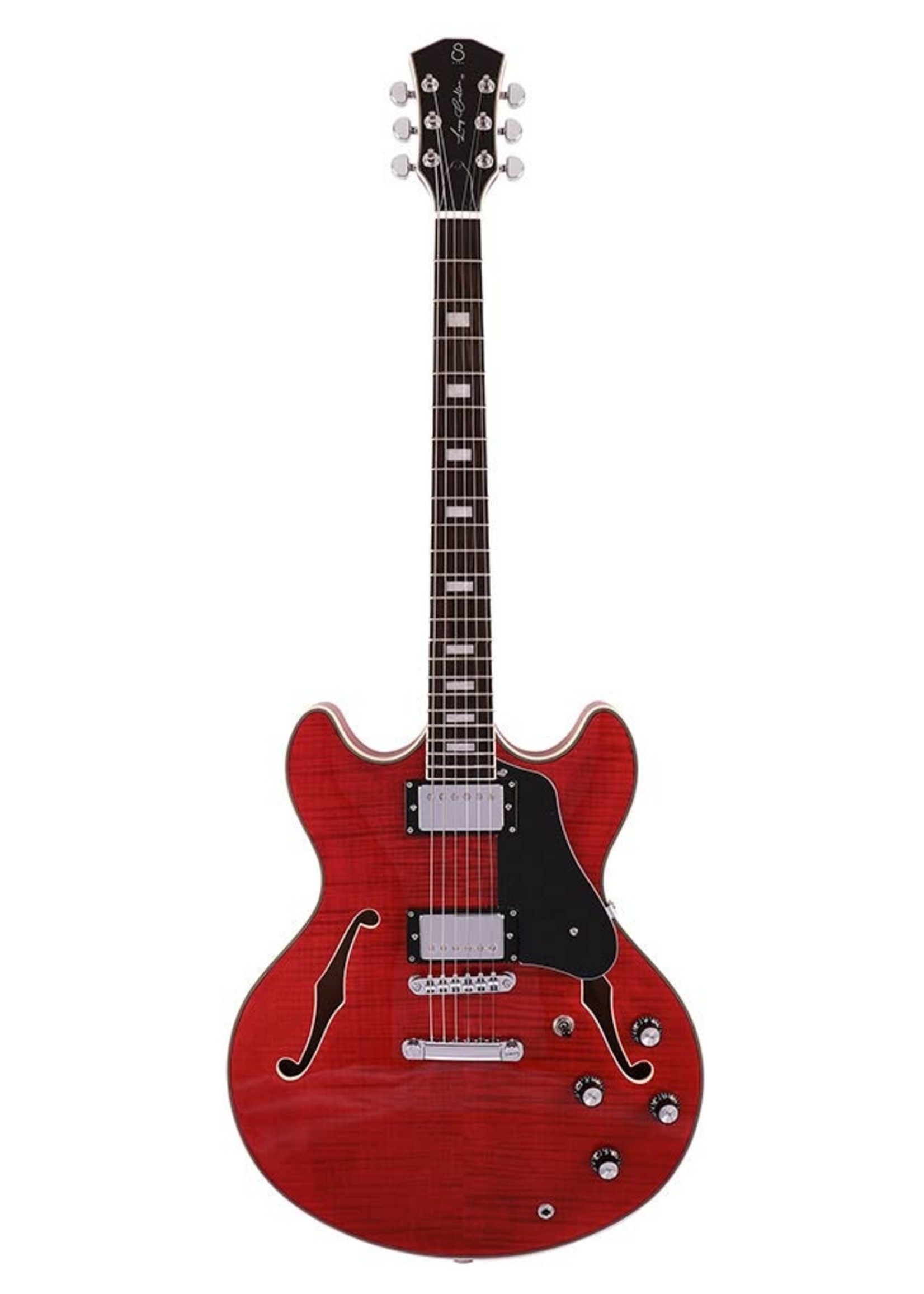 Sire Sire Larry Carlton H7/STR Electric Archtop See Through Red