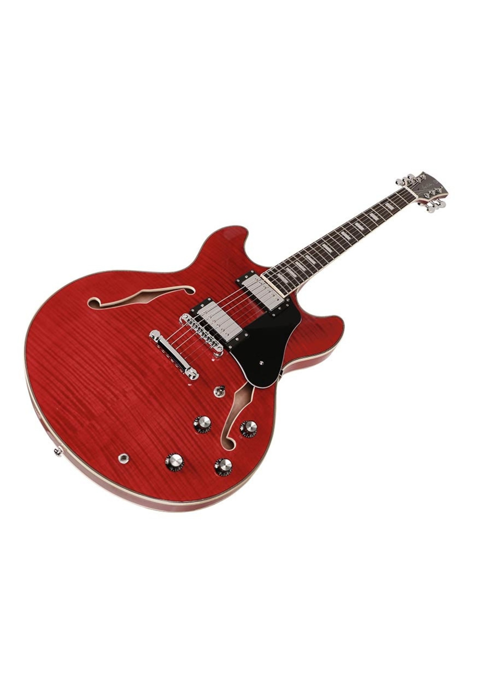 Sire Sire Larry Carlton H7/STR Electric Archtop See Through Red