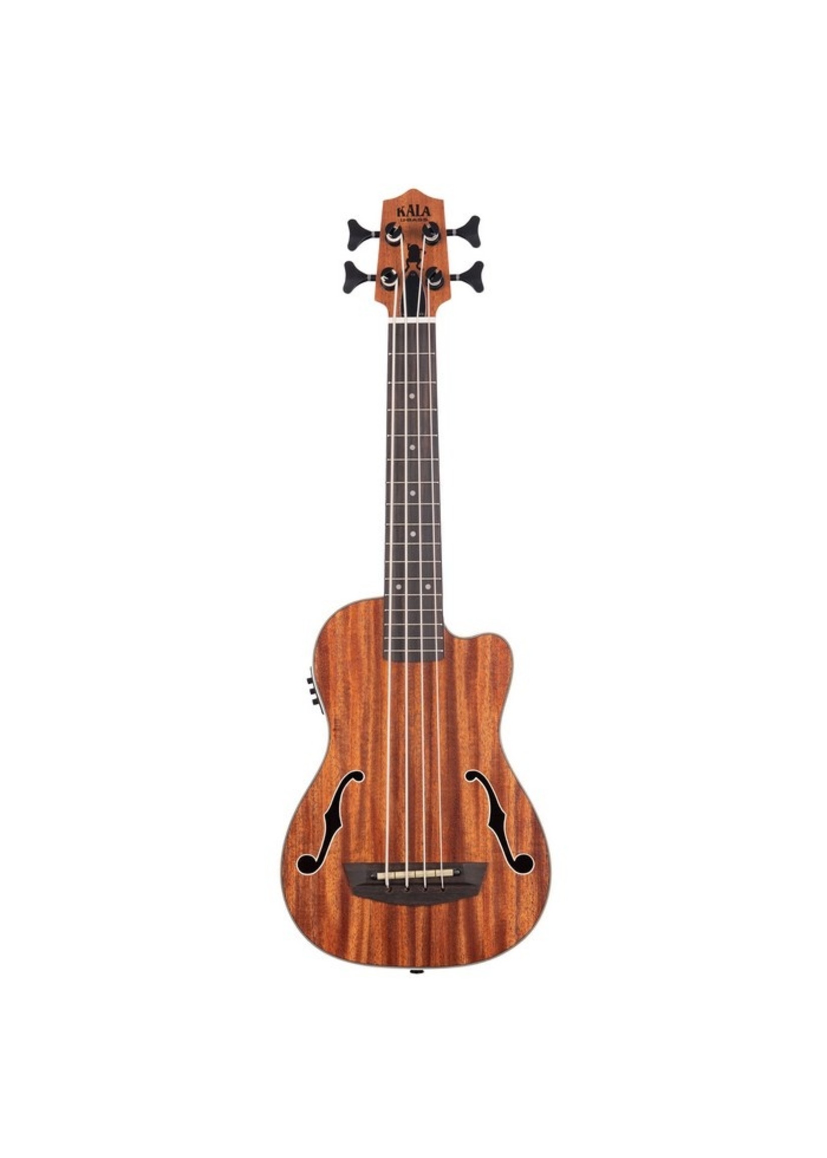 Kala Kala bas ukulele Mahogany Journeyman U-Bass, Fretted with bag