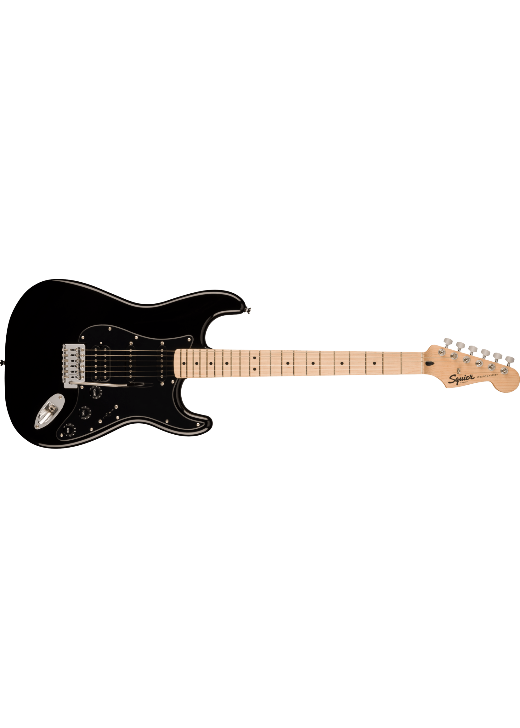 Squier Squier Sonic Strat HSS MN Black