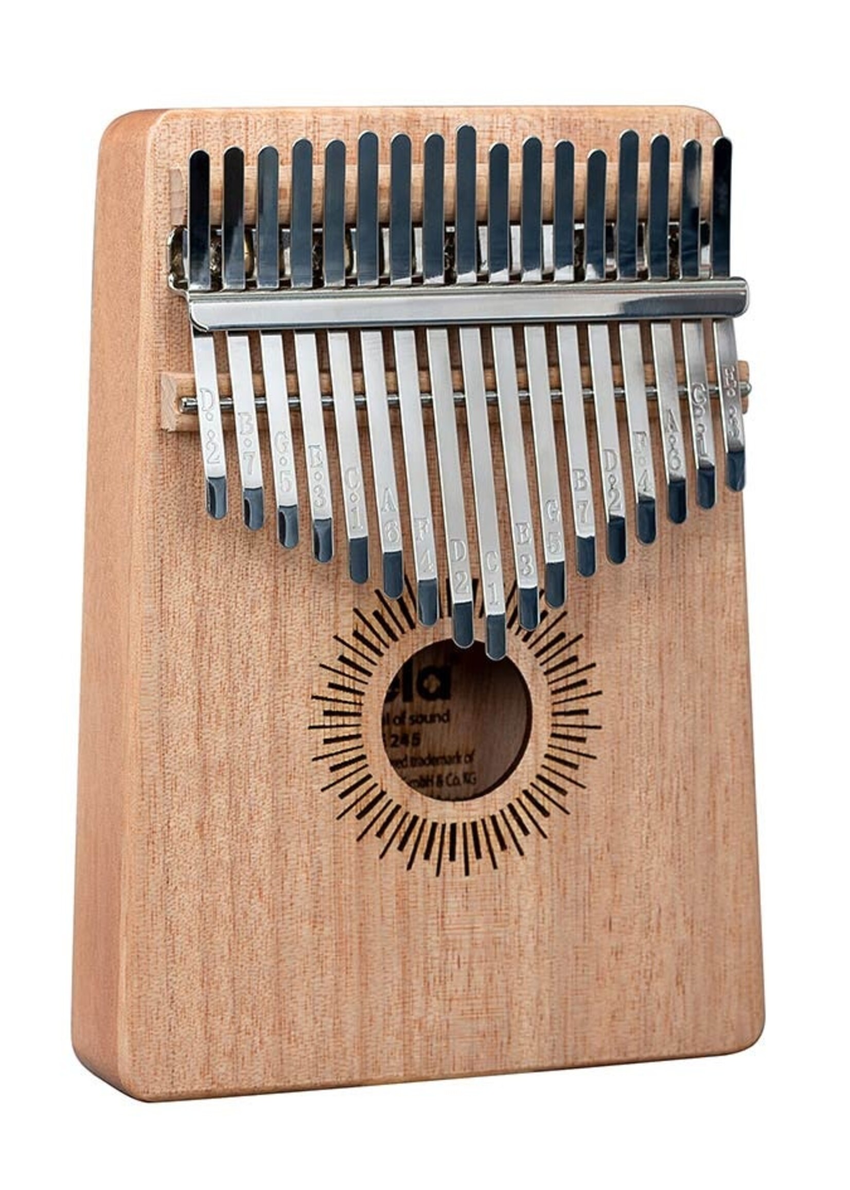 Sela Sela SEL245 Kalimba 17" Mahogany