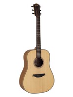 Bromo Bromo  BAT1  ATahoma Series dreadnought guitar with solid spruce top, amara ebony fb, natural