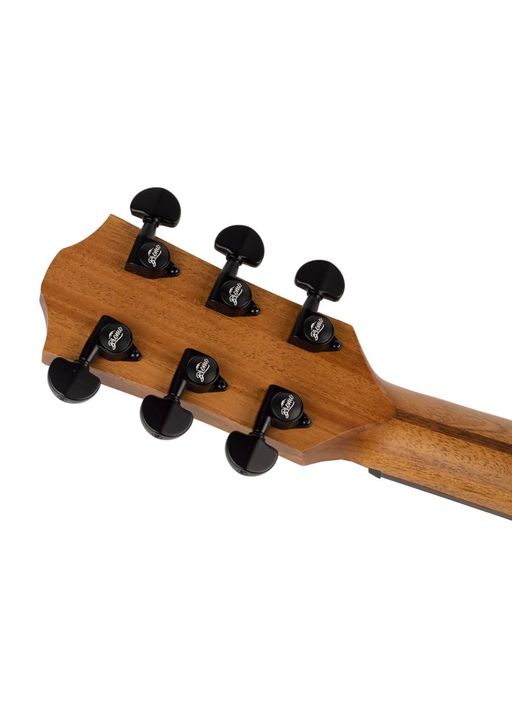 Bromo Bromo  BAT1 Tahoma Series dreadnought guitar with solid spruce top, amara ebony fb, natural