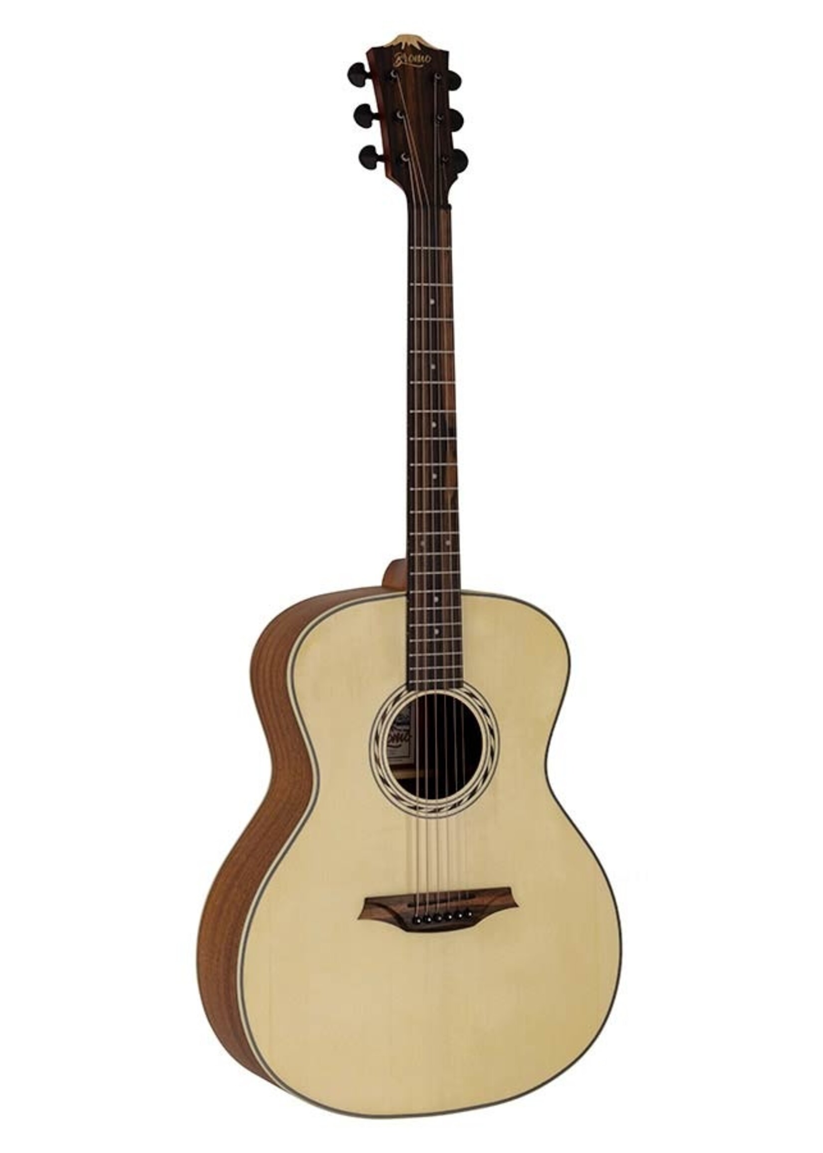 Bromo Bromo  BAA2 Appalachian Series auditorium guitar, amara ebony fb natural