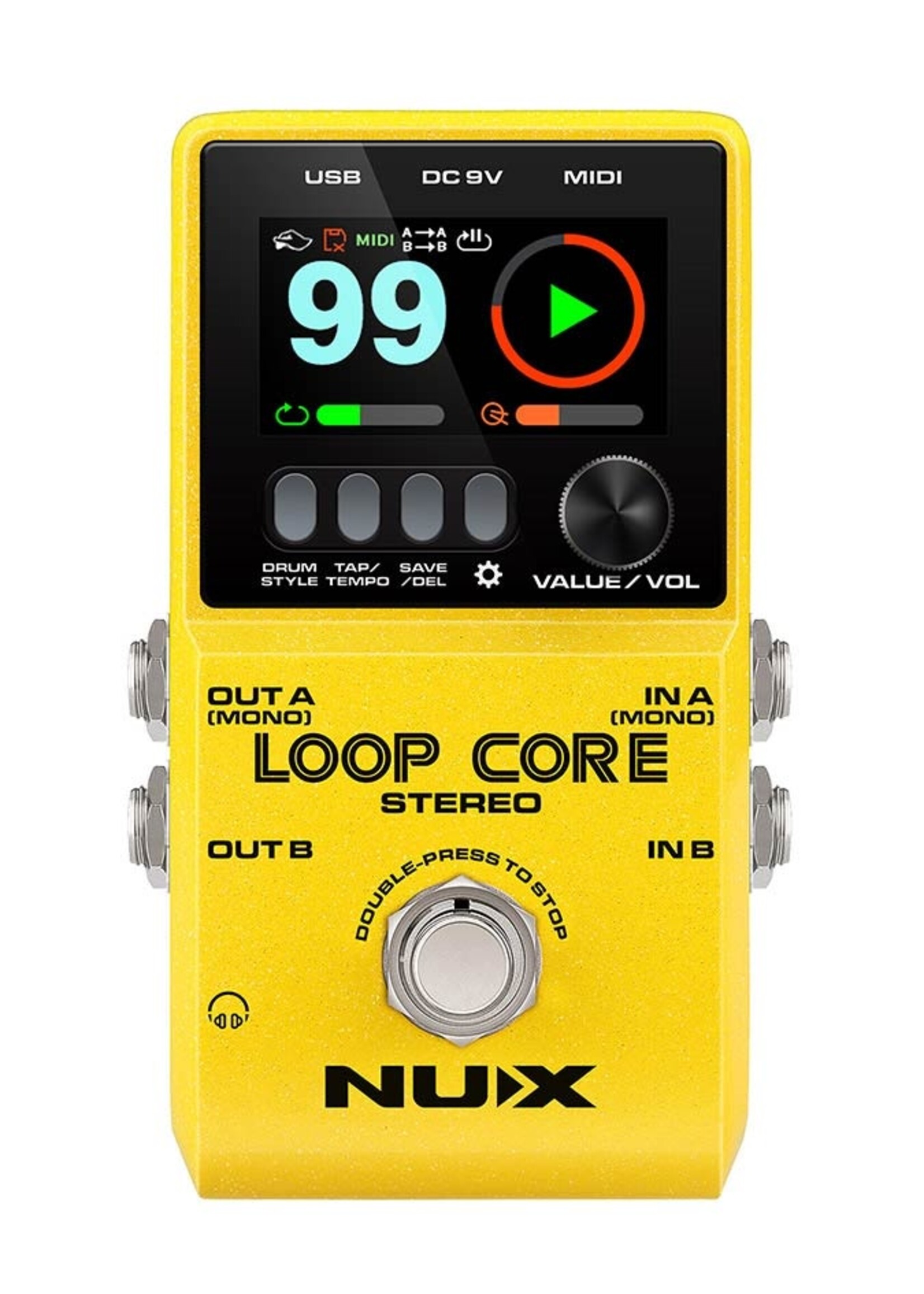 NUX NUX LOOPCST Core Series loop pedal LOOP CORE STEREO