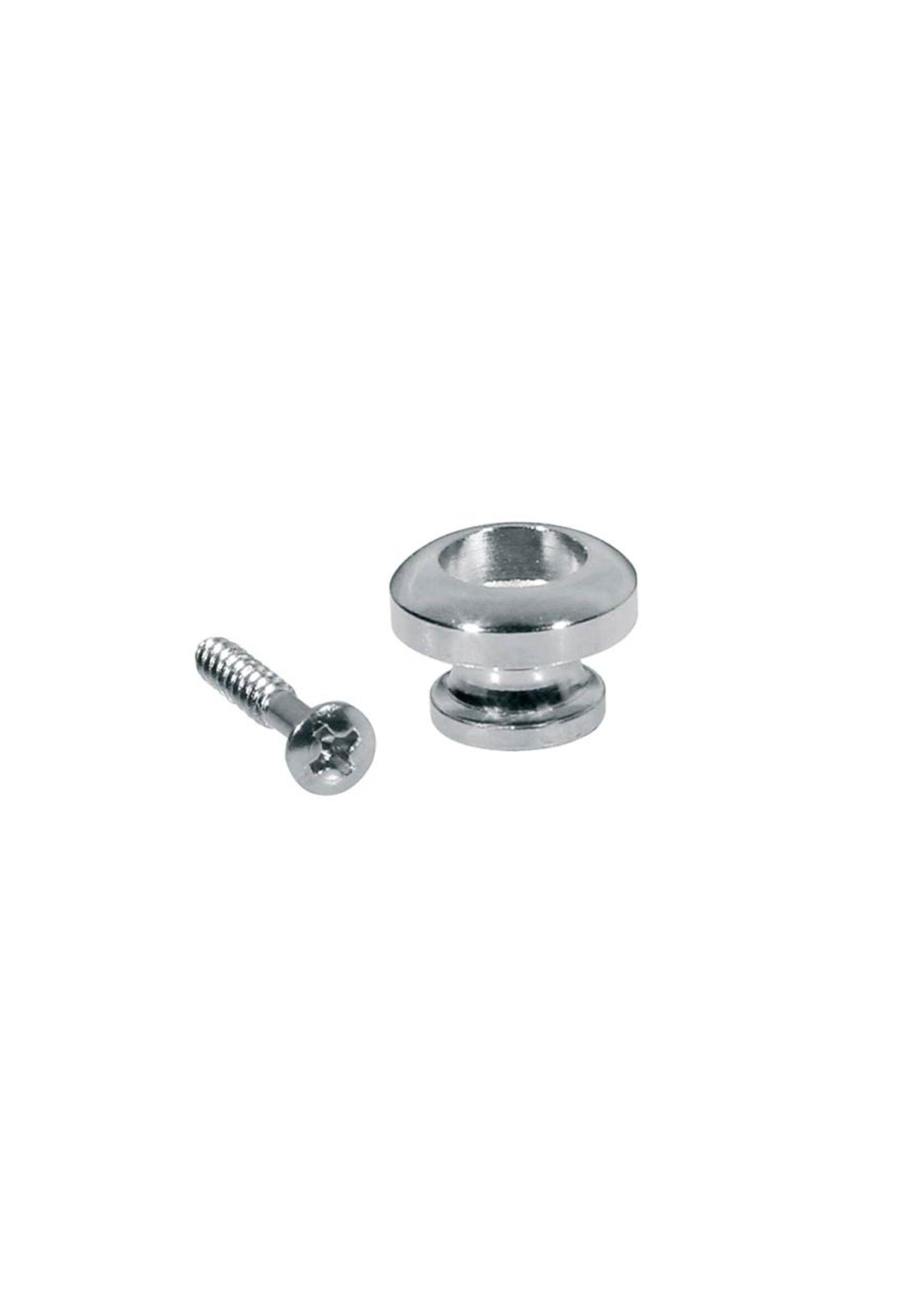 Boston EP-R-N  Boston strap buttons, metal, with screw, spherical model, diameter 14mm, nickel