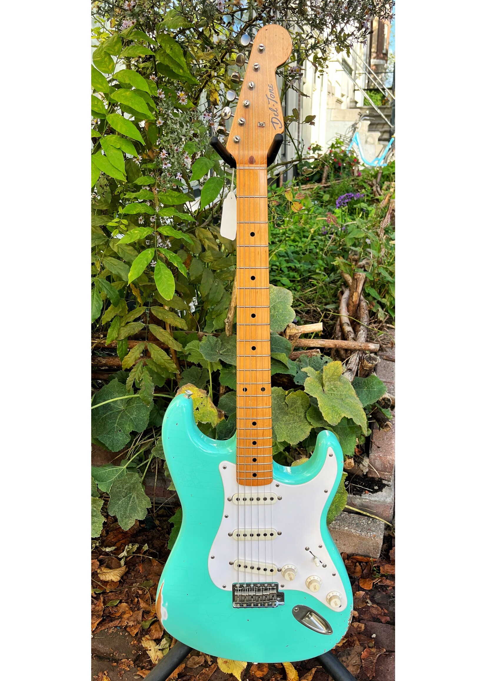 Del-tone Del-Tone 50's S-Style Surf green relic