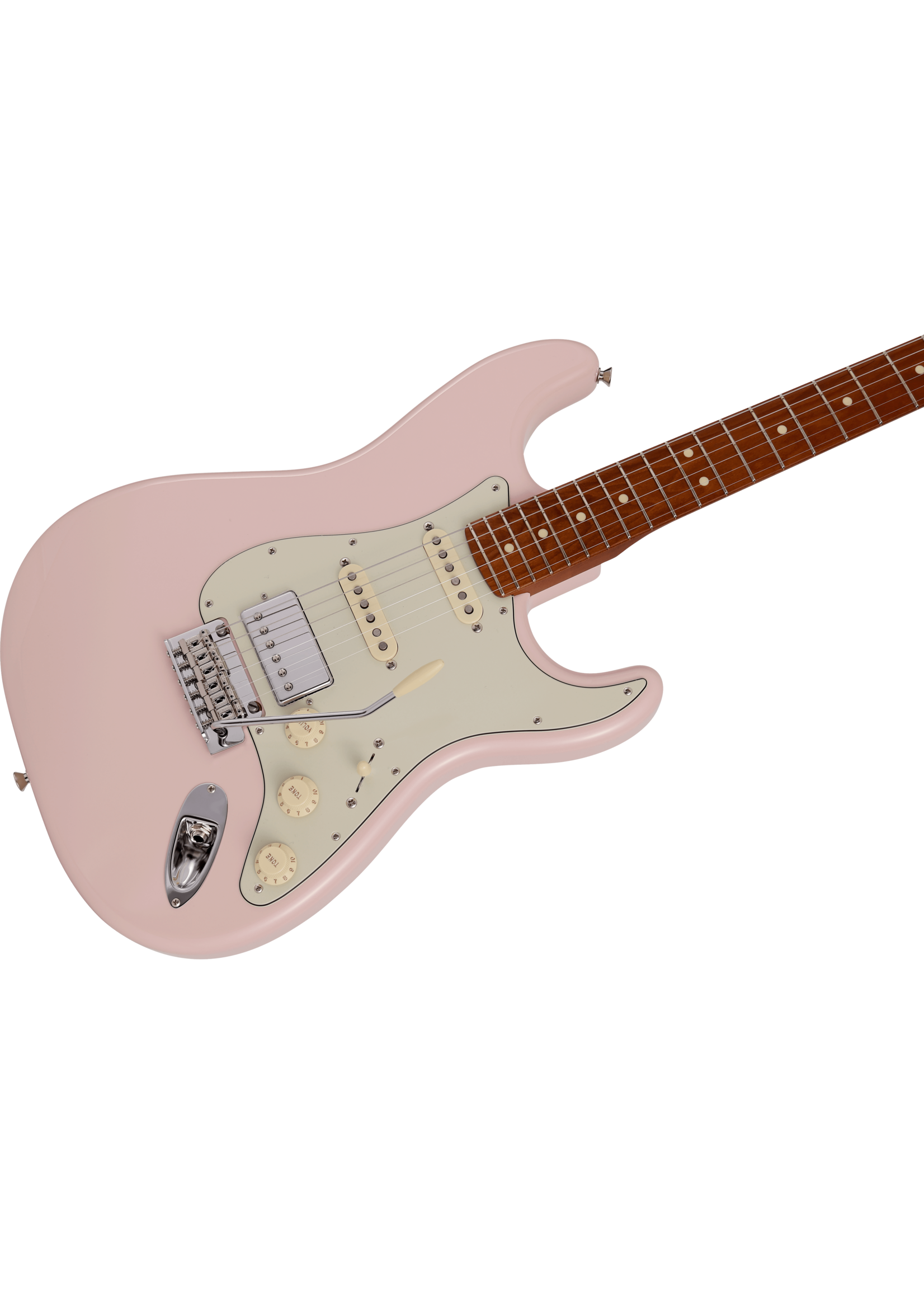 Fender Fender Made in Japan Hybrid II Stratocaster Shell Pink roasted maple neck