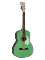 Richwood Richwood HSP-55-GN Heritage Series parlor guitar with solid spruce top, mint Green