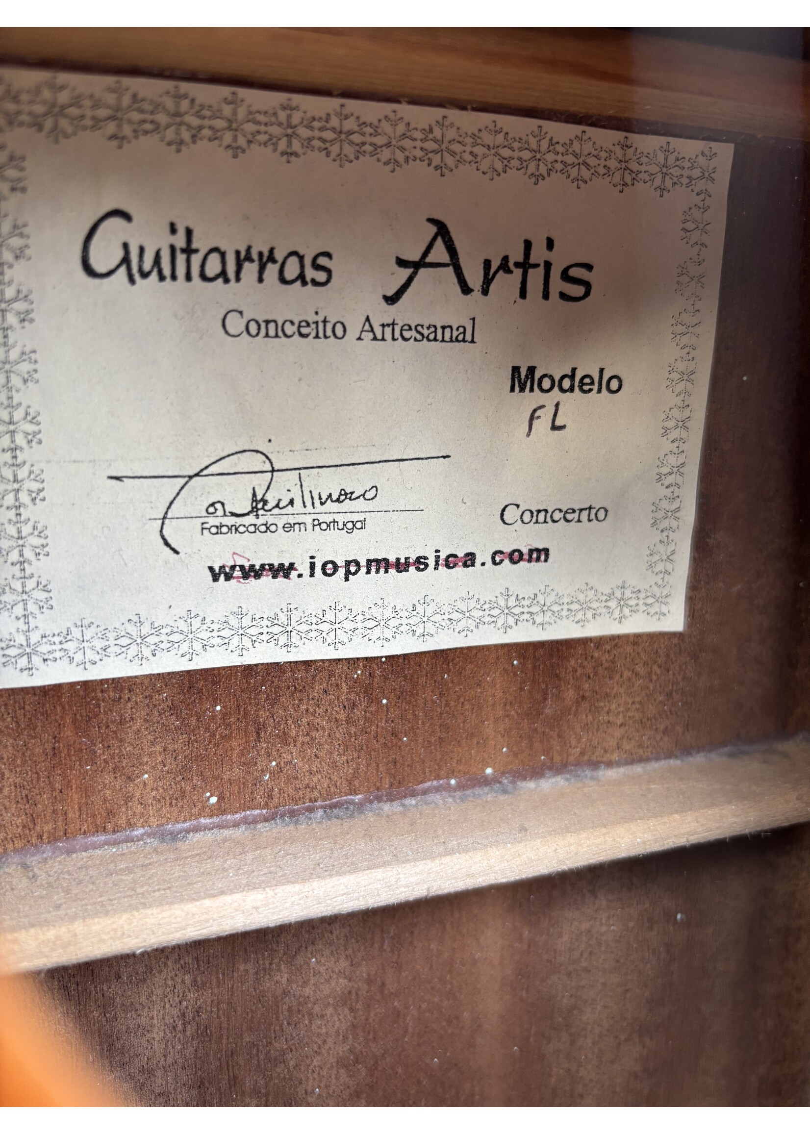 Fado gitaar coimbra Guitarras artes modelo FL
