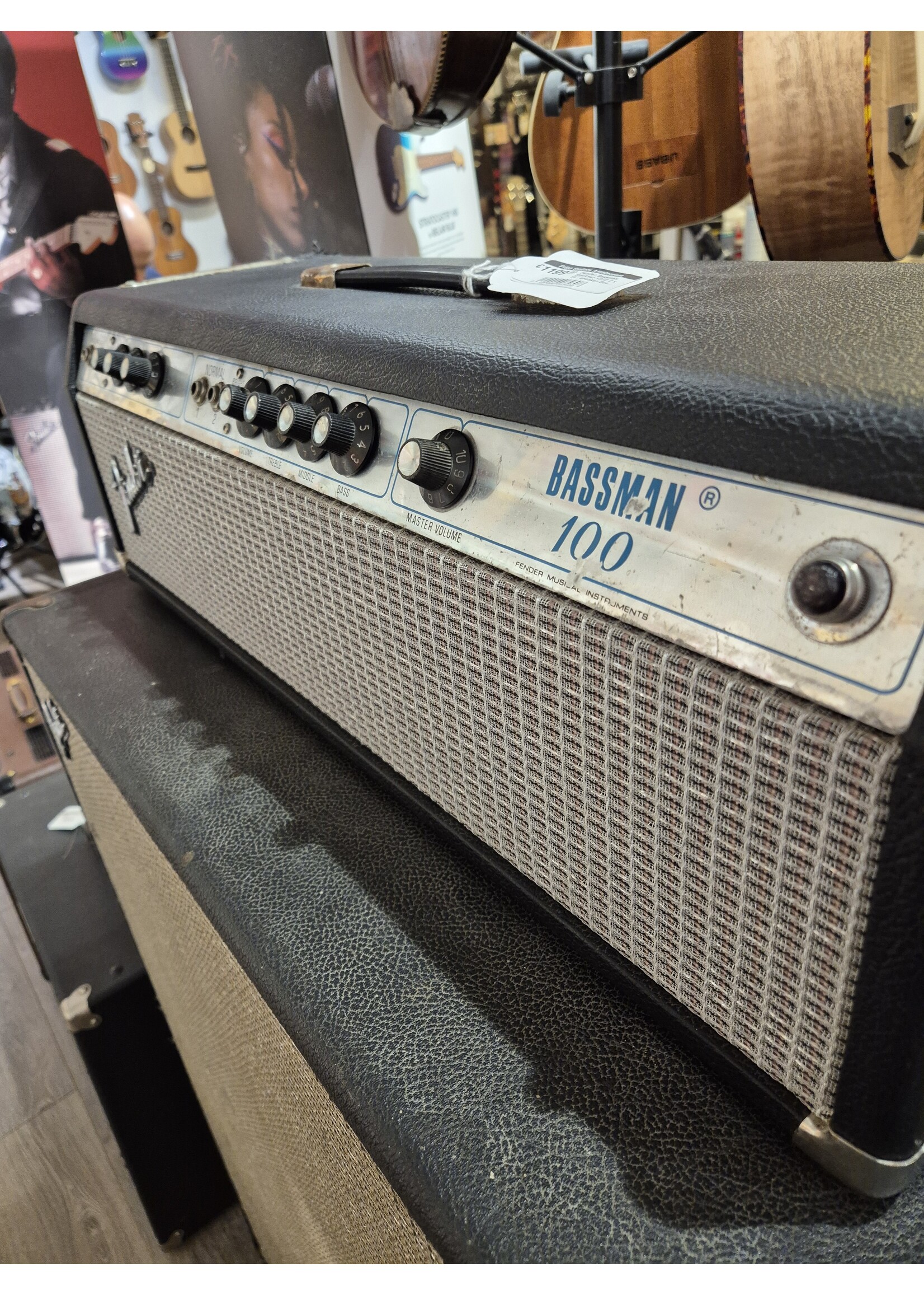 Fender Fender Bassman Stackset 1972 2 x 15" speaker Occasion