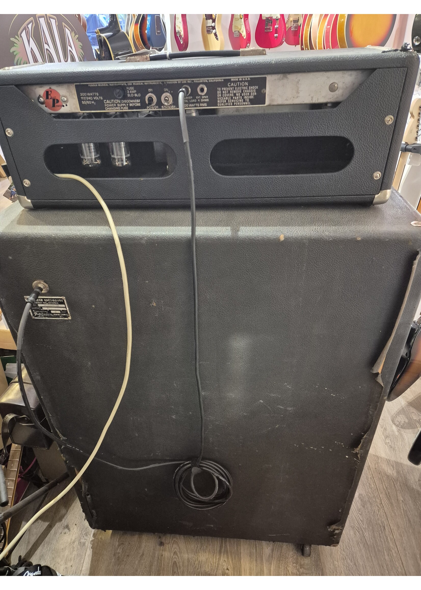 Fender Fender Bassman Stackset 1972 2 x 15" speaker Occasion