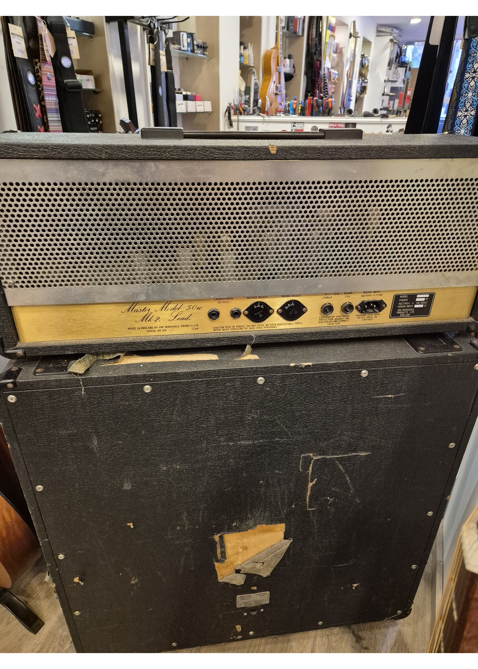 Marshall 1983  JCM 800 Half Stack 50 watt