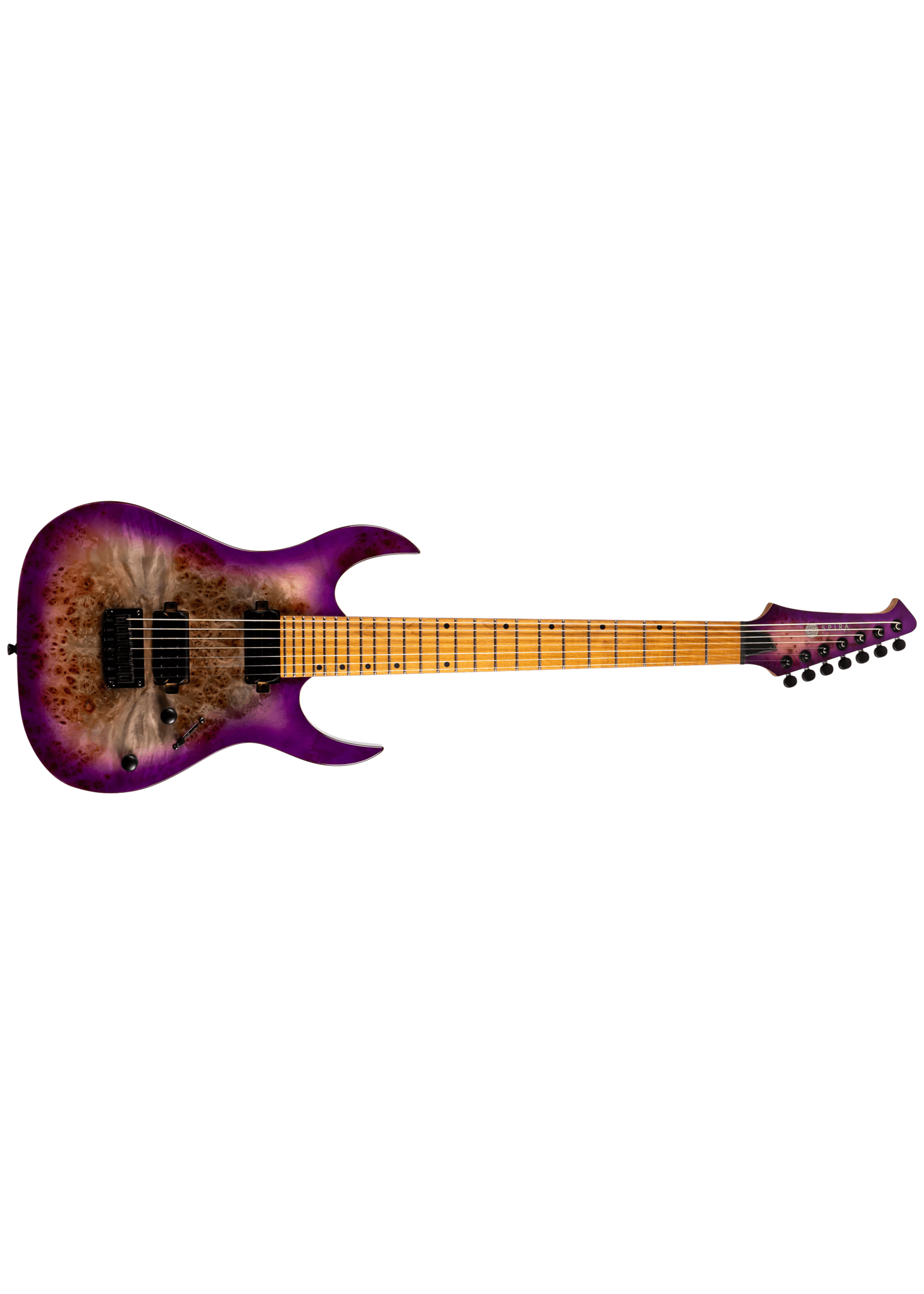 Spira Spira S-457 TPP transparant Purple 7-string