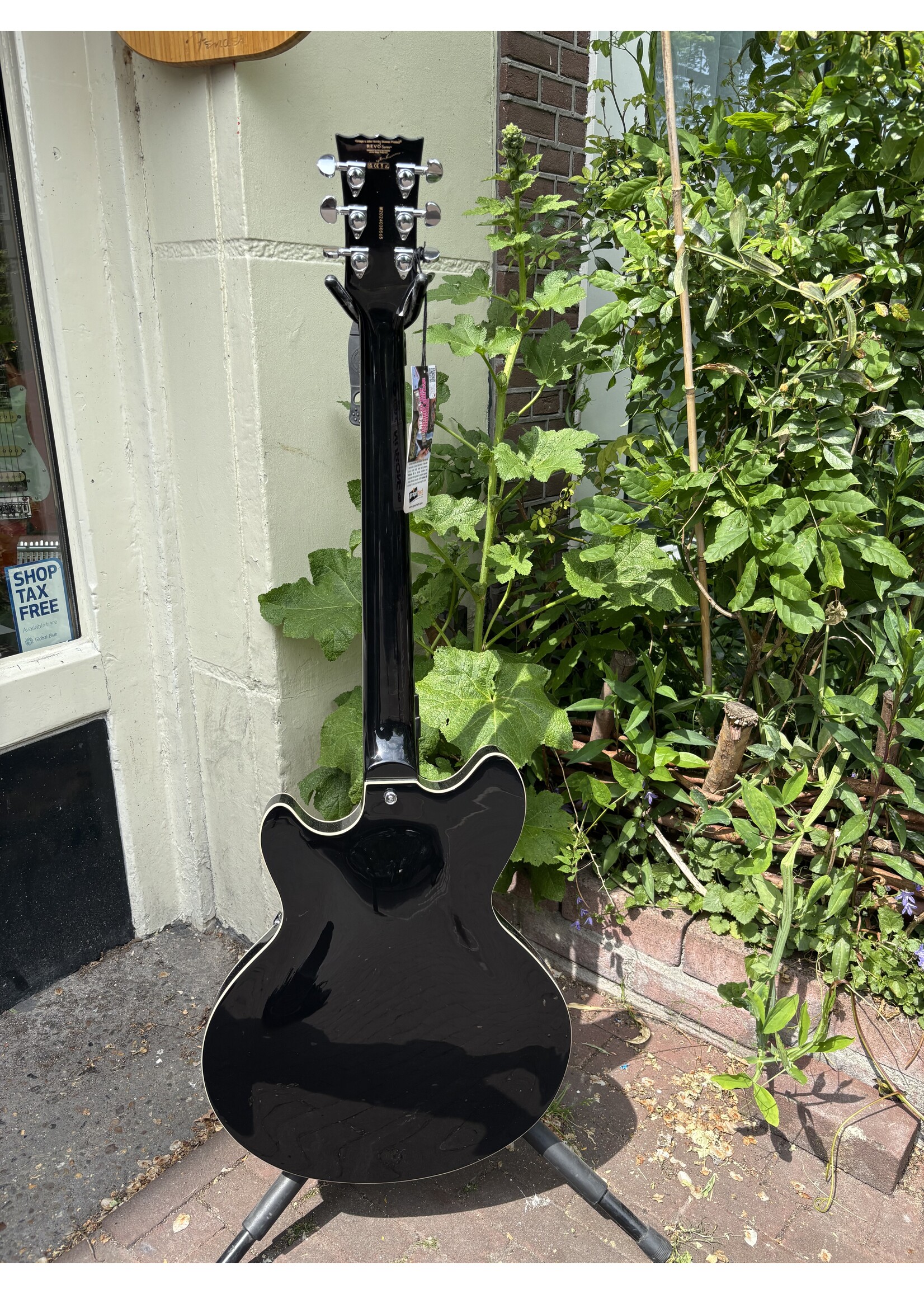 Vintage Vintage VRS650BK Revo Series Custom Supreme Baritone Boulevard Black