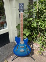 Vintage Vintage VRS450BL revo series Supreme mini Acoustic Bass Blue Burst