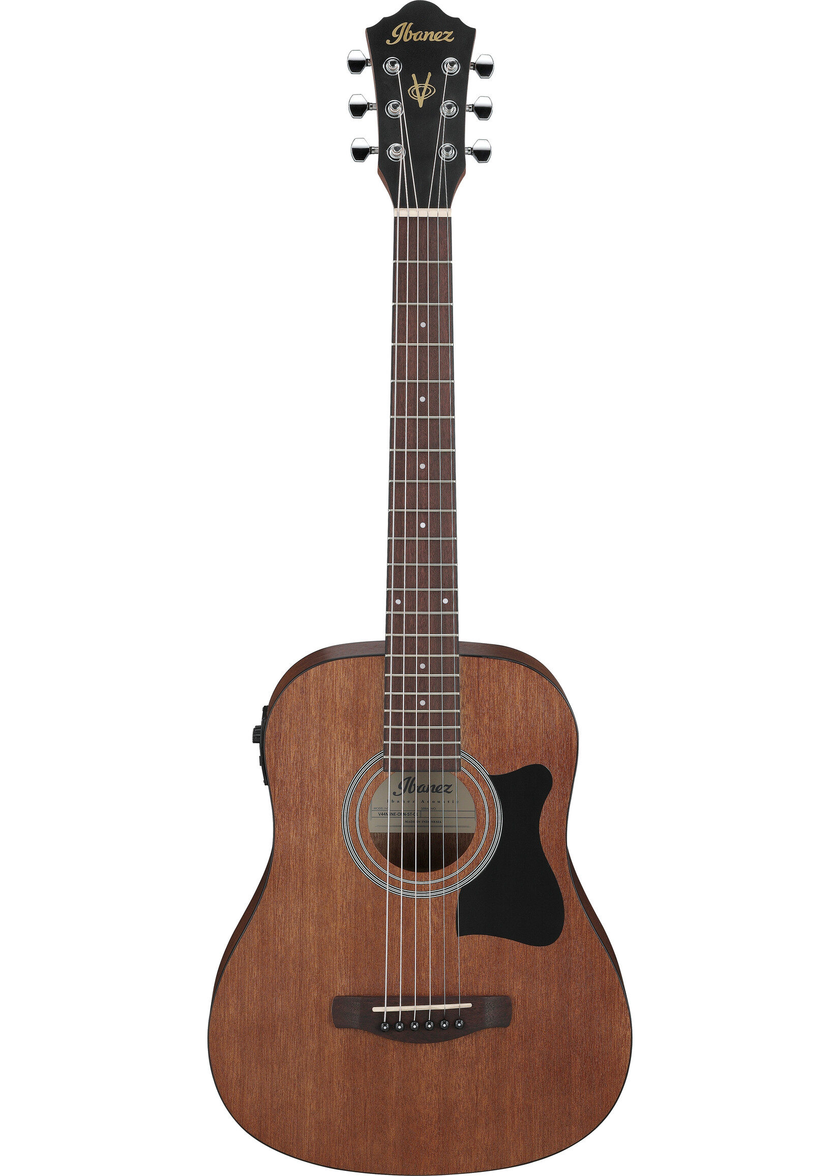 Ibanez Ibanez V44MINIEOPN reisgitaar met pickup en hoes