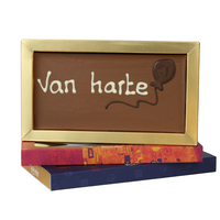 Van harte - Chocoladereep met tekst