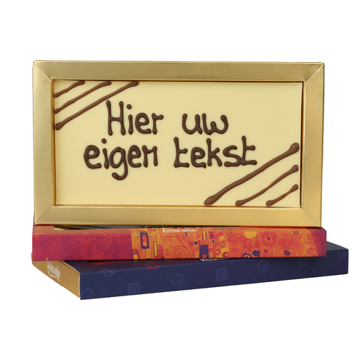 Bonvanie chocolade Chocoladereep met eigen tekst