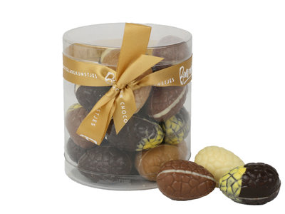 Teddy en Coco chocolade Gevulde paaseitjes cadeauverpakking