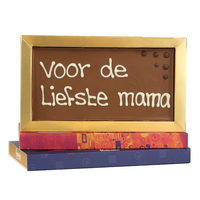 Voor de liefste mama - Chocoladereep met tekst