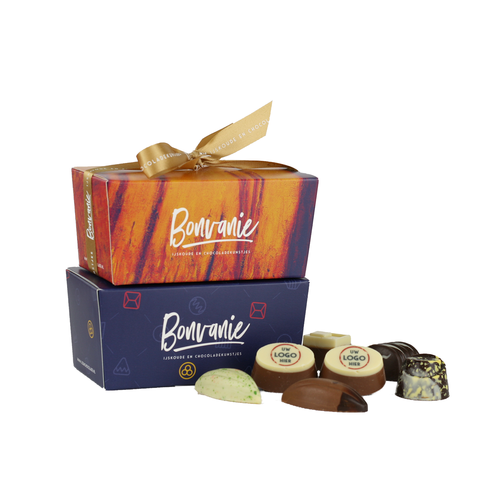 Bonvanie chocolade Ambachtelijke bonbons met logo