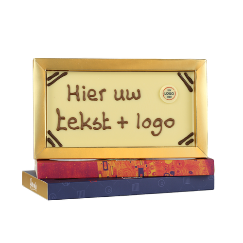 Bonvanie chocolade Chocoladereep met logo