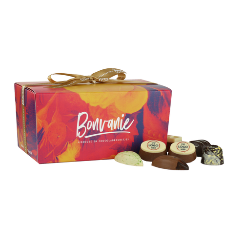Bonvanie chocolade Ambachtelijke bonbons met logo 1000 gram