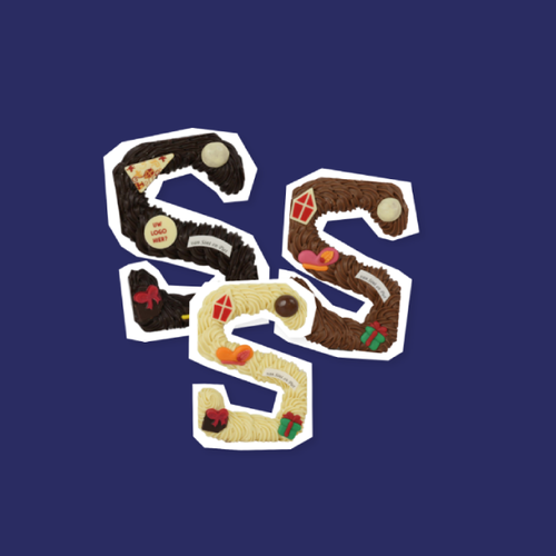 Ambachtelijke chocoladeletters