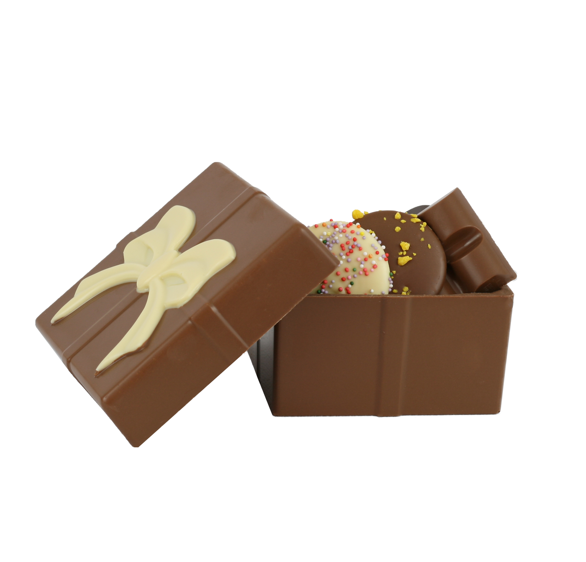 Onzorgvuldigheid Variant Afleiding 3D Chocolade - Cadeau gevuld met diverse soorten chocolade - Bonvanie