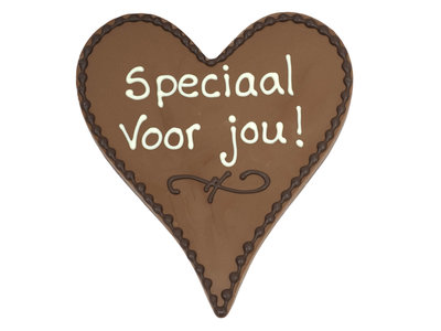 Bonvanie chocolade Speciaal voor jou! - Chocoladehart XL
