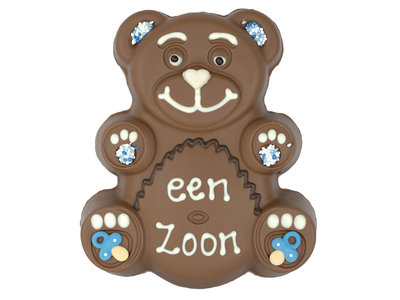 Bonvanie chocolade Chocolade teddybeer met tekst