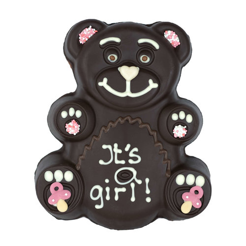 Bonvanie chocolade Chocolade teddybeer met tekst