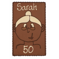 Sarah 50 - Chocoladeplakkaat