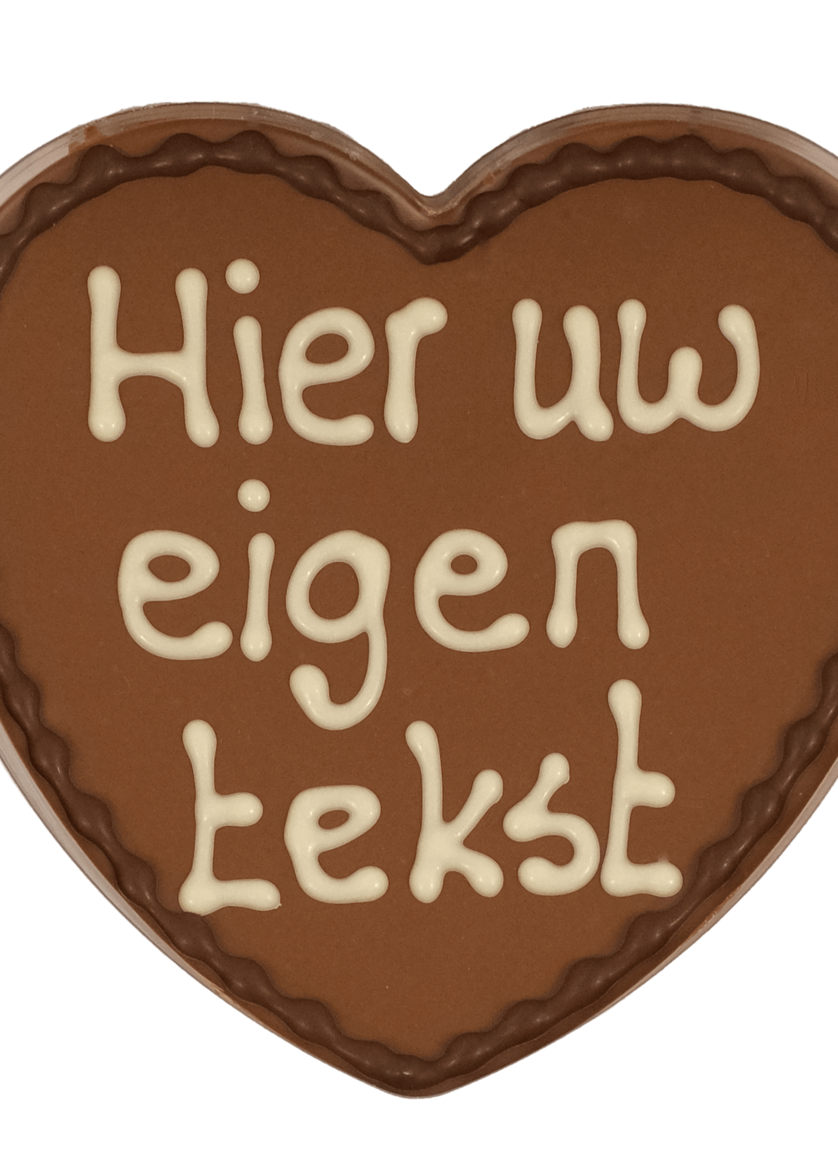 Teddy en Coco chocolade Chocoladehart in hartendoos - eigen tekst