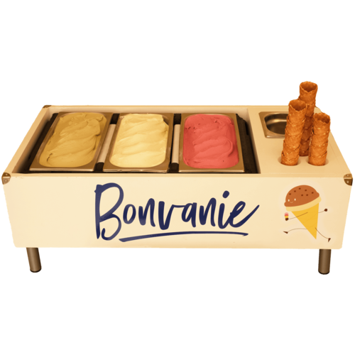 Bonvanie IJs IJsbar met schepijs huren Bonvanie IJs IJsbar met schepijs huren