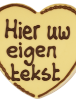 Teddy en Coco chocolade Chocoladehart in hartendoos - eigen tekst