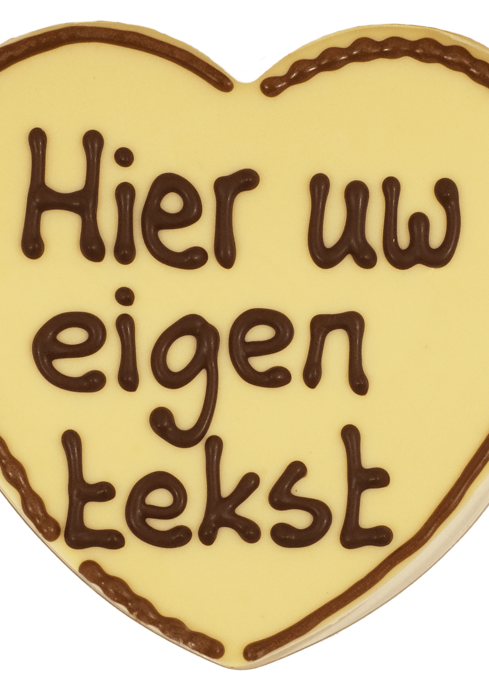 Teddy en Coco chocolade Chocoladehart in hartendoos - eigen tekst