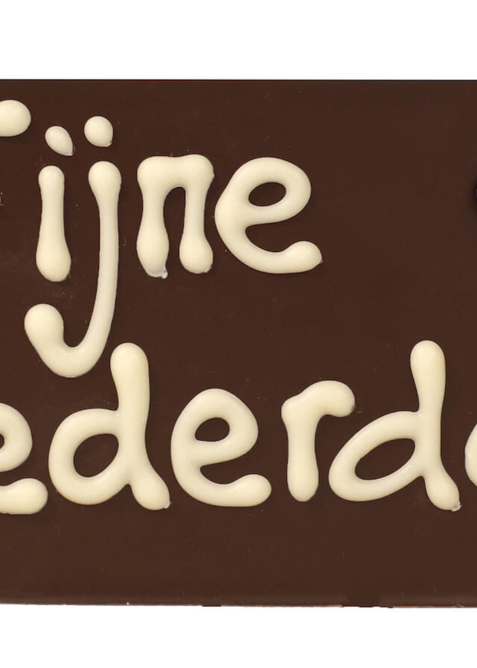 Teddy en Coco chocolade Fijne moederdag! - chocoladereepje met tekst