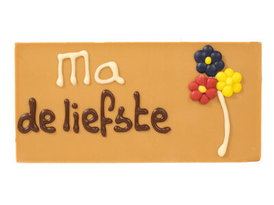 Bonvanie chocolade Ma de liefste - chocoladereepje met tekst